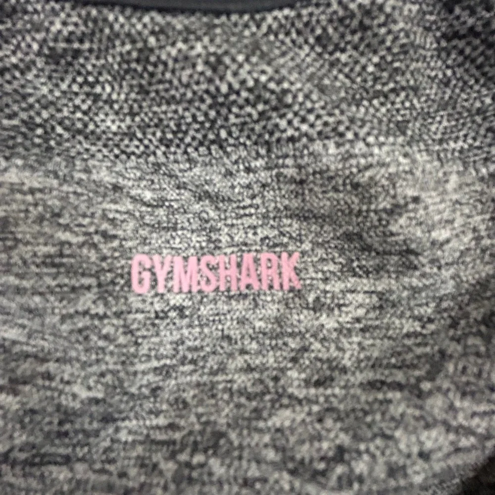 Gymshark Sports Bra Womens Size S Gray Pink Seamless Marl Adjustable Straps Gym